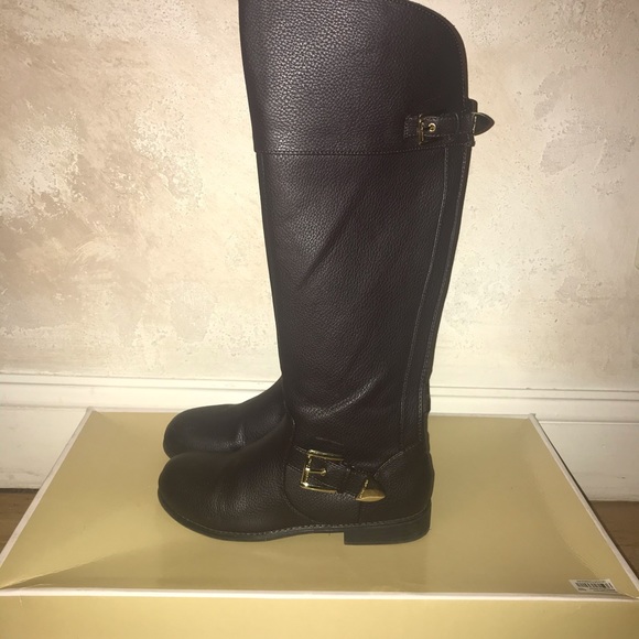 PRE OWNED MICHAEL KORS ‘EMMA LANA’ RIDING BOOT - Picture 1 of 3